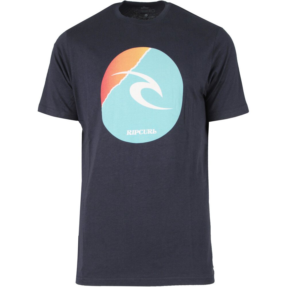 Rip Curl camiseta manga corta hombre ICON SPLIT TEE vista frontal