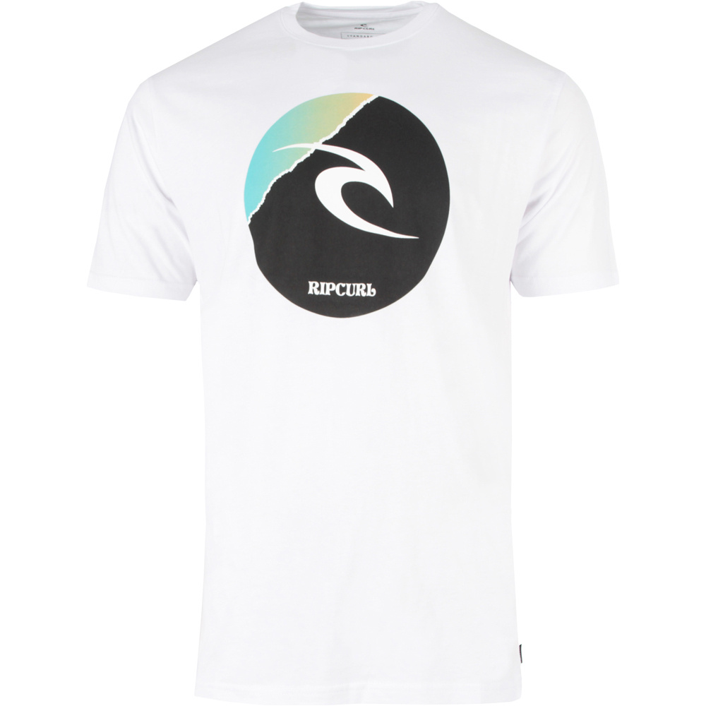 Rip Curl camiseta manga corta hombre ICON SPLIT TEE vista frontal