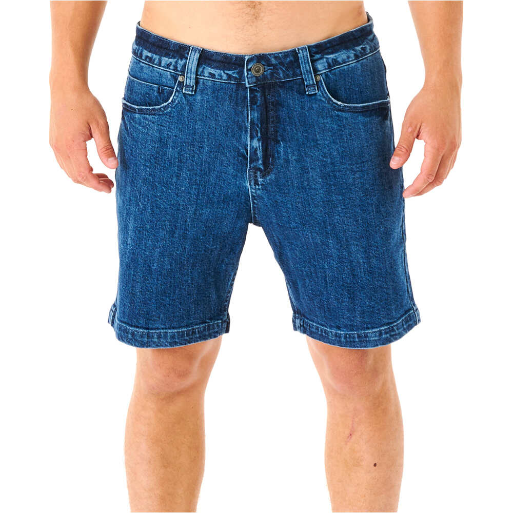 Denim bermudas hombre Azul (34)