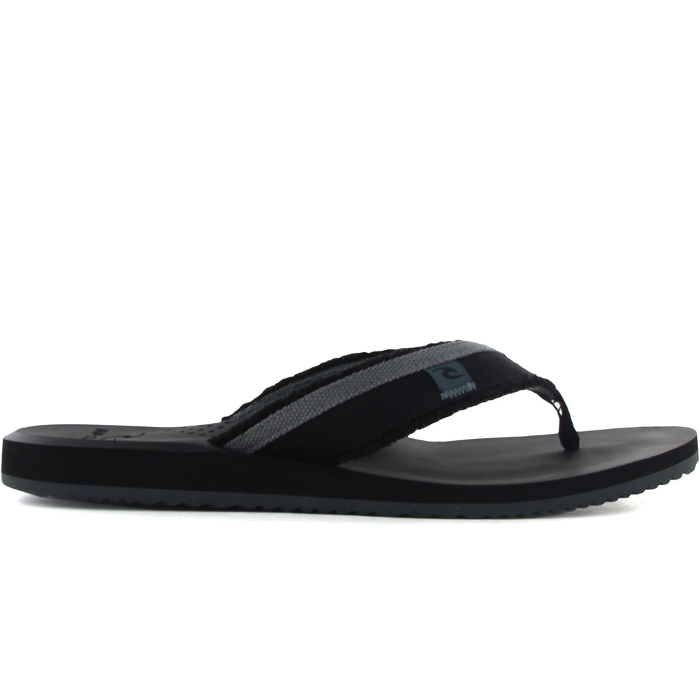 Reactor open toe chanclas hombre Negro (43)