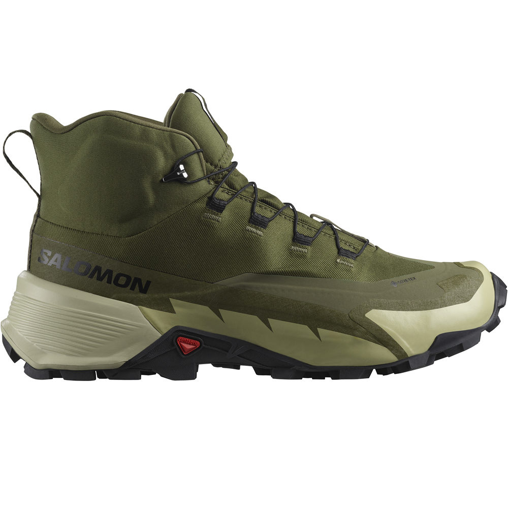 Salomon bota trekking hombre CROSS HIKE MID GTX 2 lateral exterior