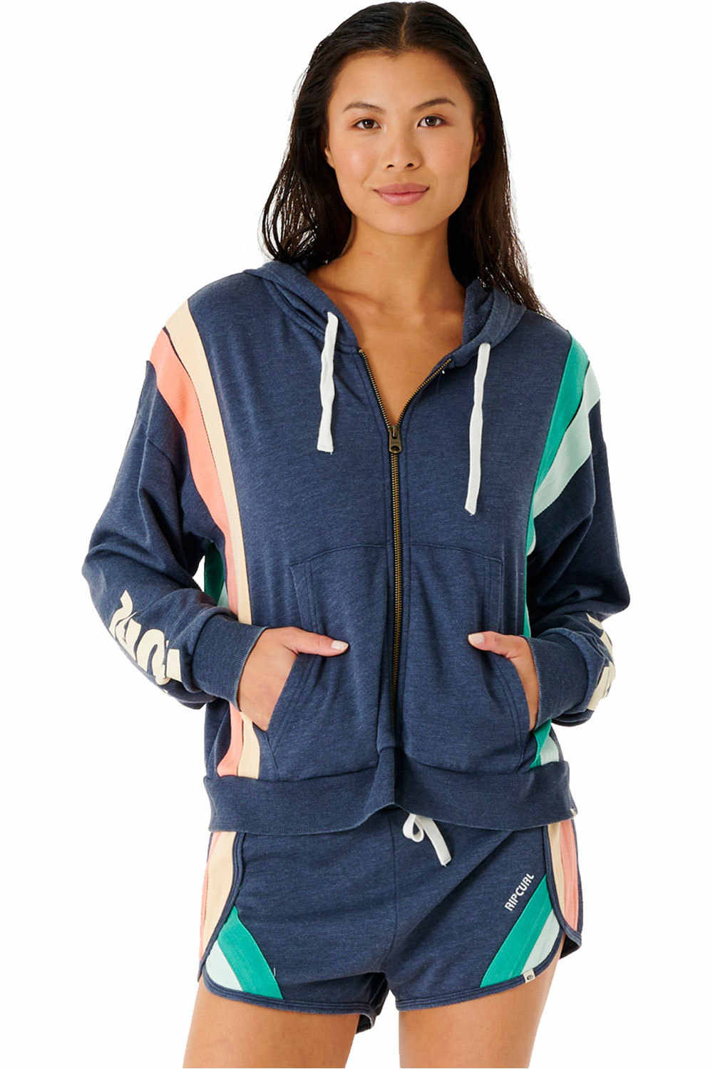 Rip Curl sudadera mujer DAY BREAK ZIP THRU vista frontal