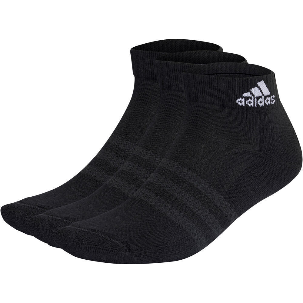 Cushioned sportswear 3 pares calcetines deportivos Negro (40-42)