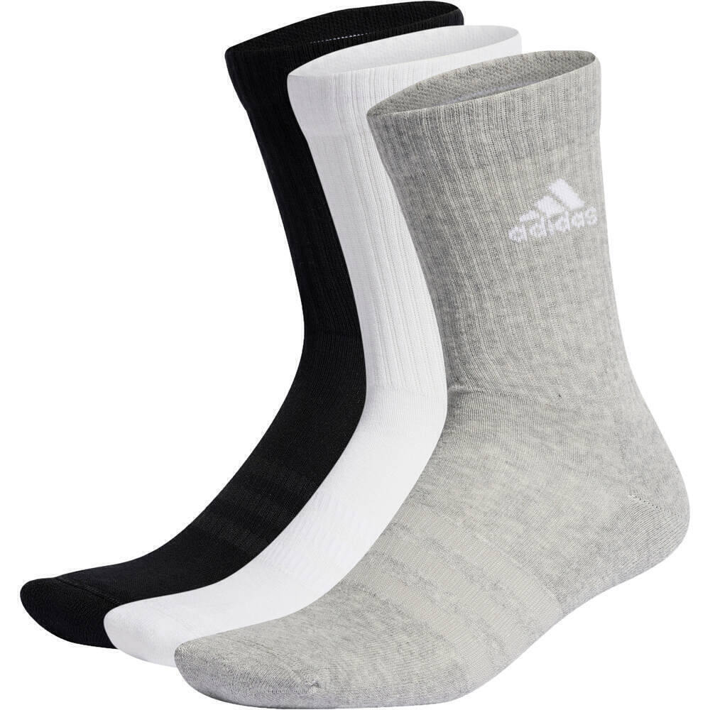 Cushioned 3 pares calcetines deportivos Negro (40-42)