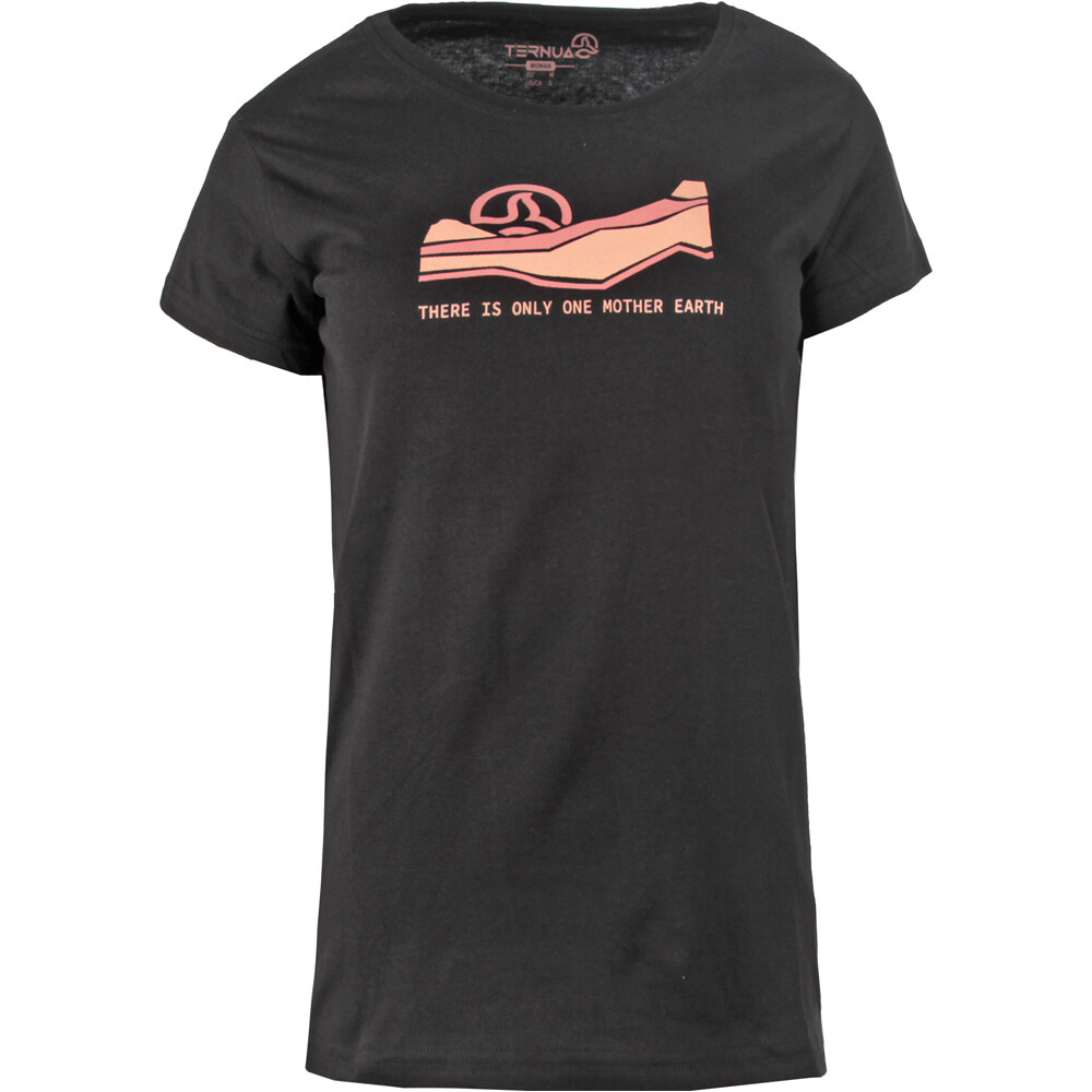 Bega fws camiseta montaña manga corta mujer Negro (XS)