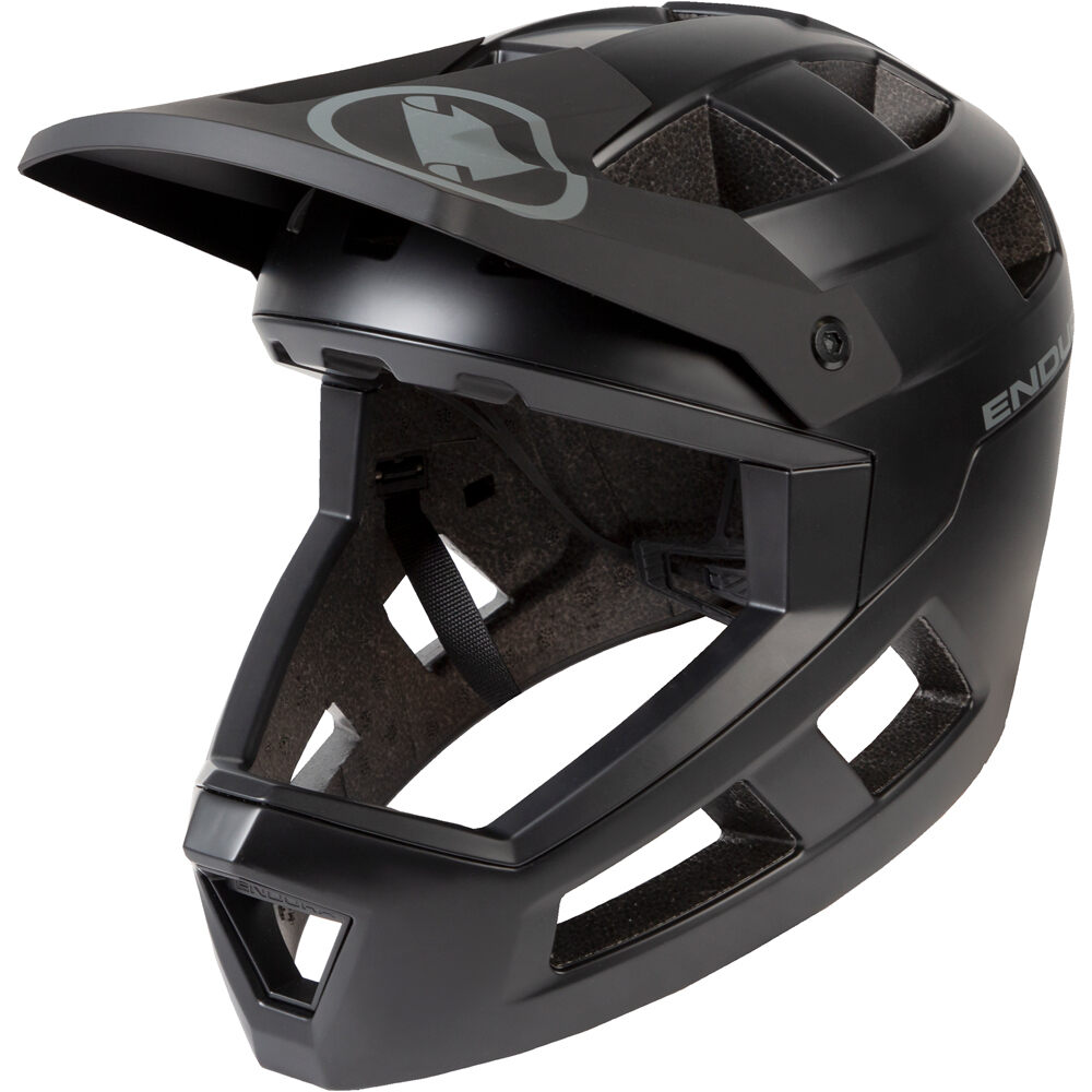 Singletrack casco bicicleta Negro (L-XL)