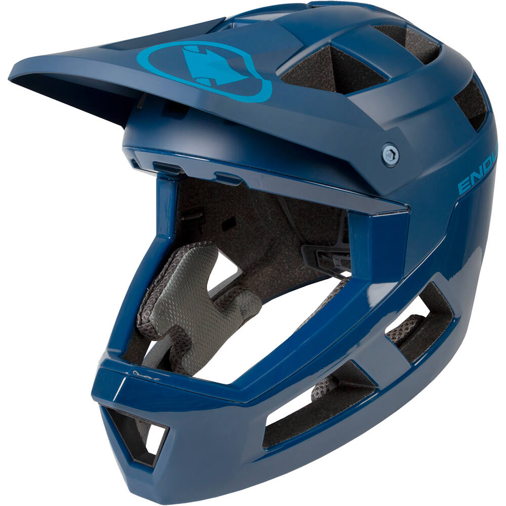 Endura casco bicicleta Casco Integral SingleTrack vista frontal