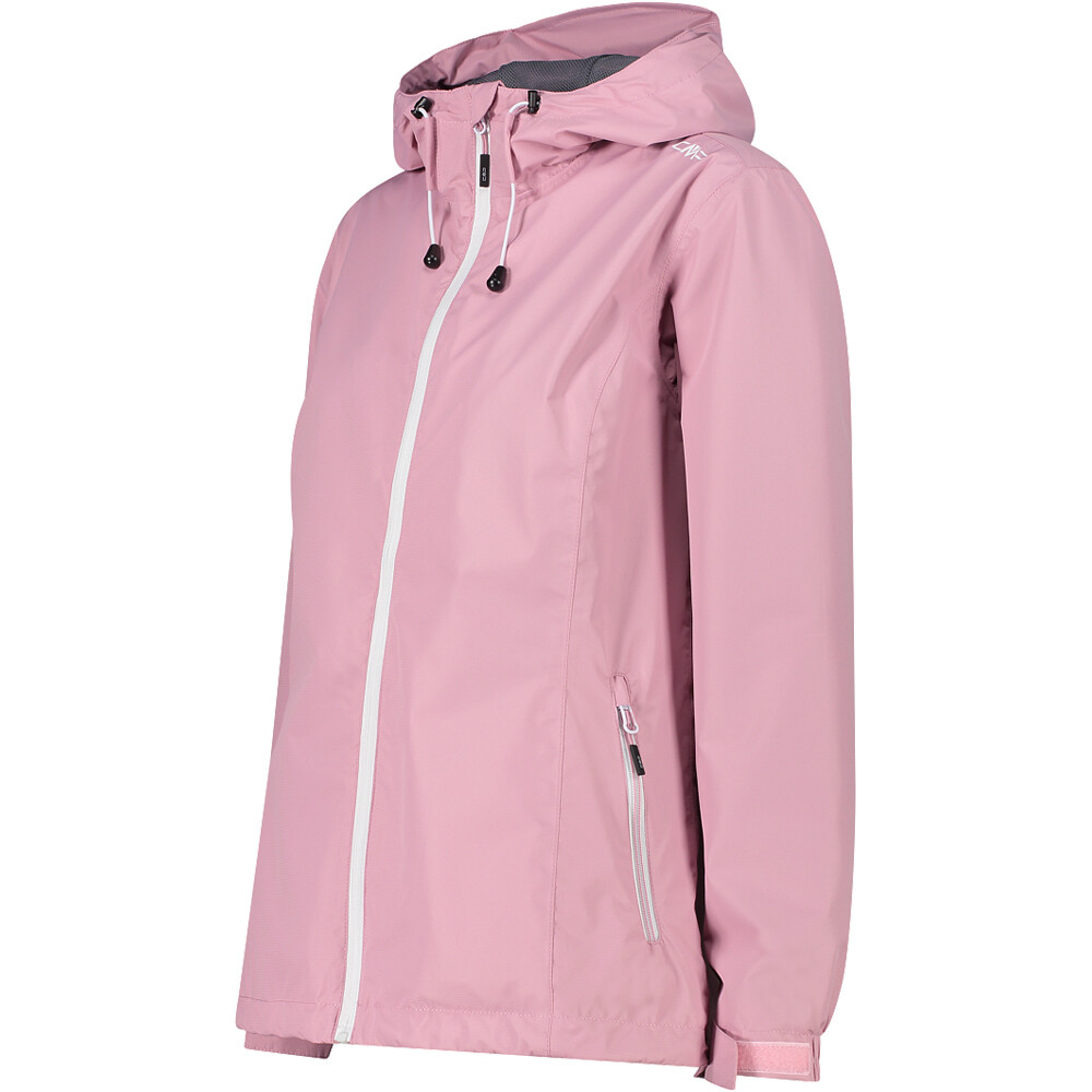 Cmp chaqueta outdoor mujer WOMAN JACKET FIX HOOD vista detalle