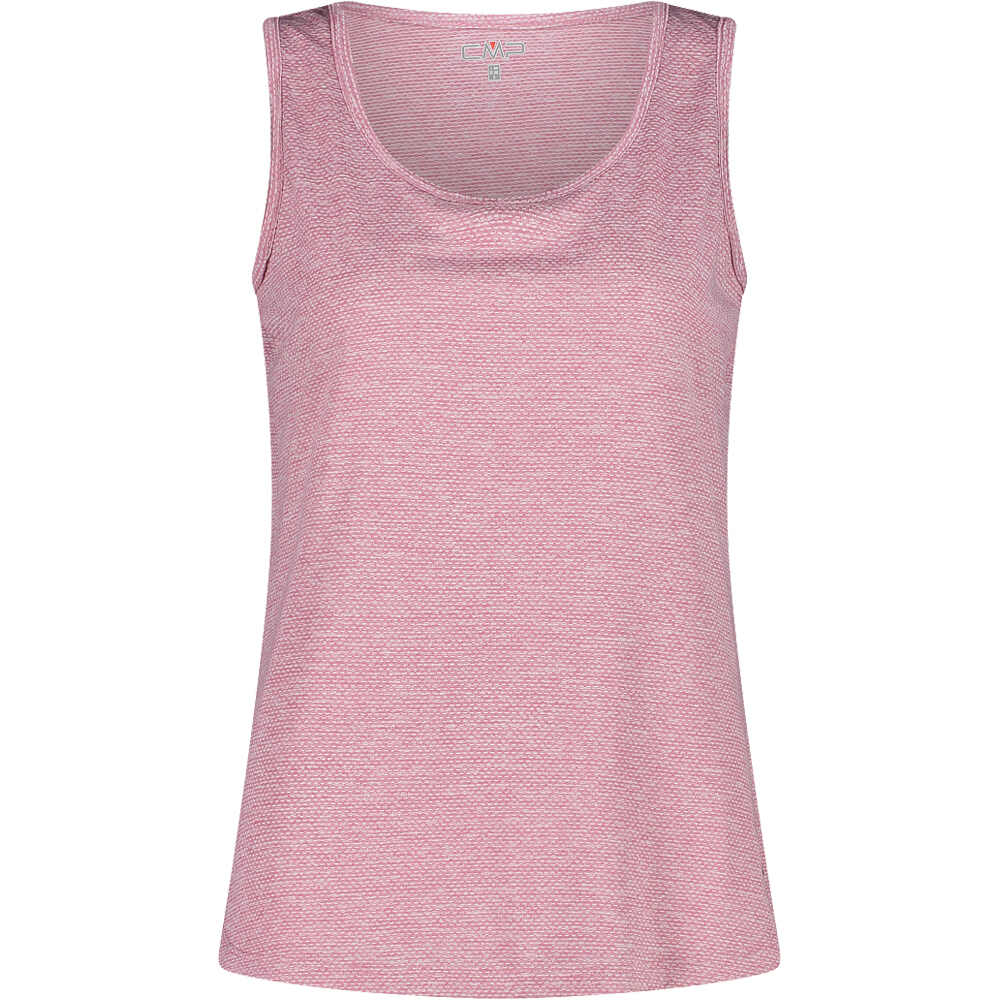 Cmp camiseta montaña manga corta mujer WOMAN TOP vista frontal