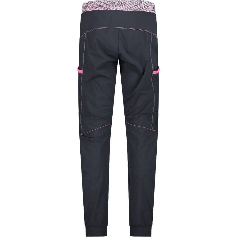 Cmp pantalón montaña mujer WOMAN PANT LIGHT CLIMB vista trasera