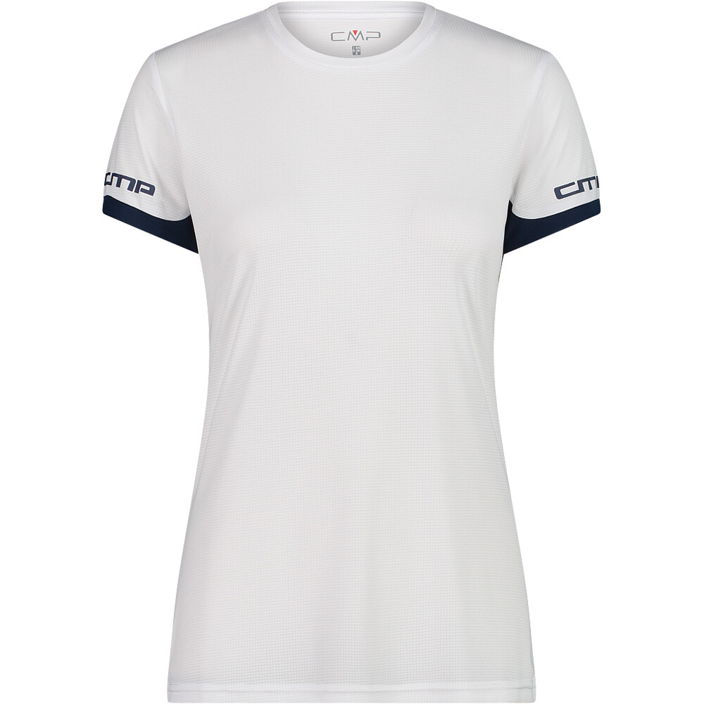 Woman t-shirt camiseta montaña manga corta mujer Blanco (38)