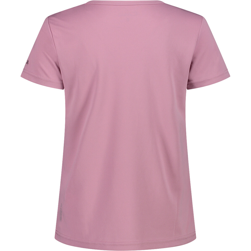 Cmp camiseta montaña manga corta mujer WOMAN T-SHIRT vista trasera