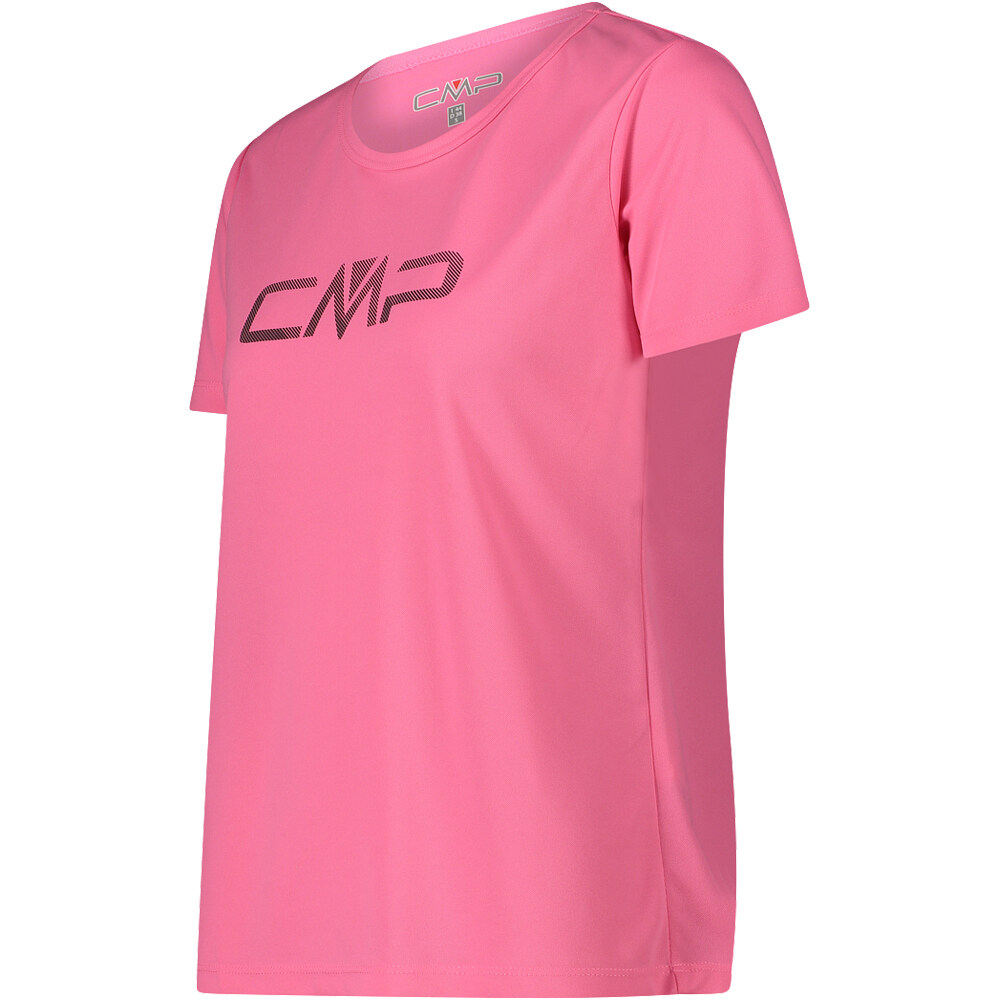 Cmp camiseta montaña manga corta mujer WOMAN T-SHIRT vista detalle