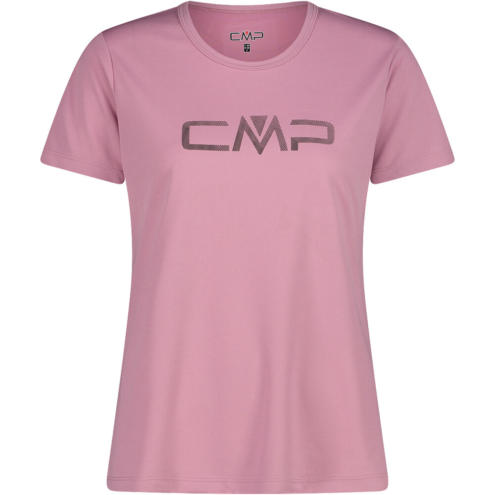 Cmp camiseta montaña manga corta mujer WOMAN T-SHIRT vista frontal