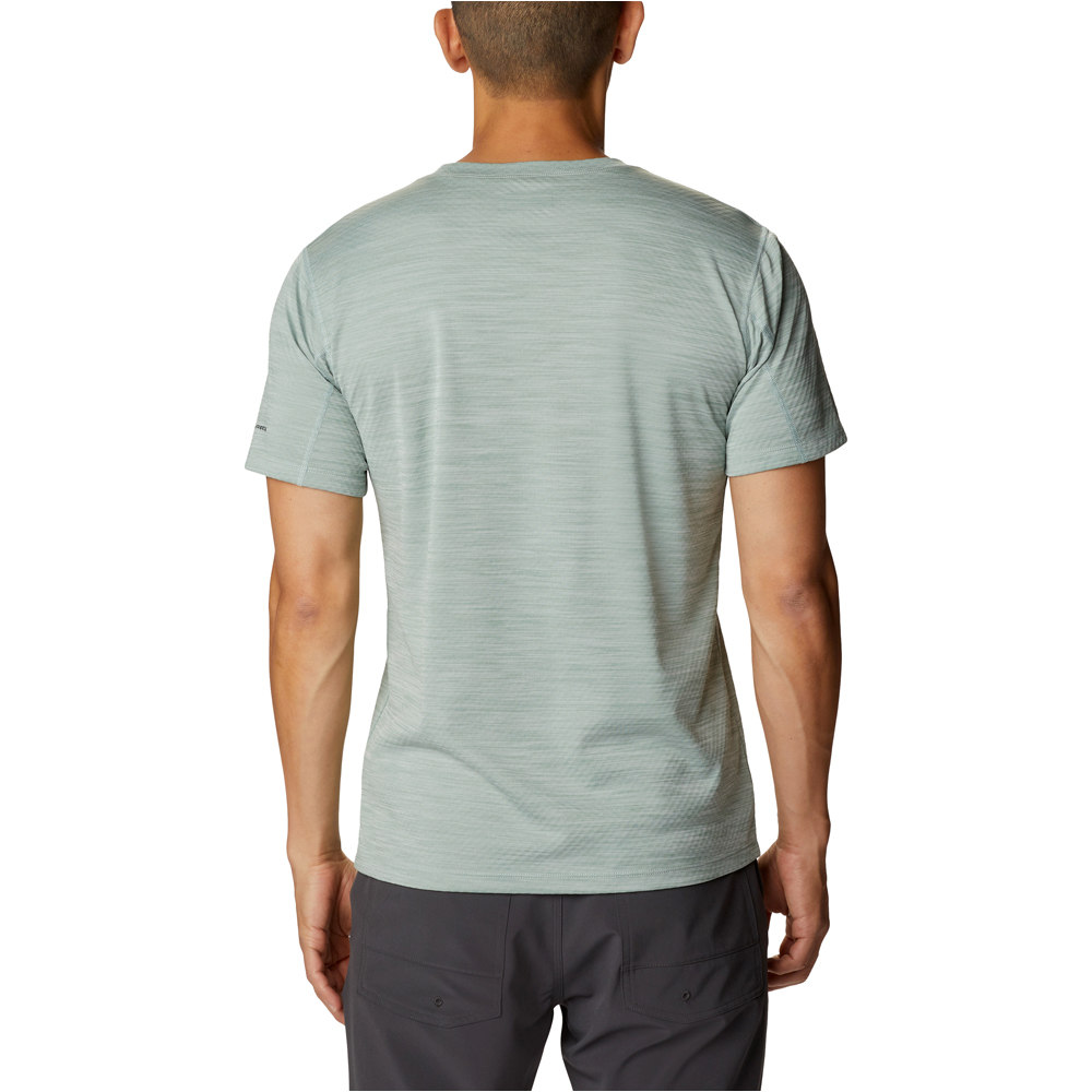 Columbia camiseta montaña manga corta hombre Zero Rules Short Sleeve Shirt vista trasera