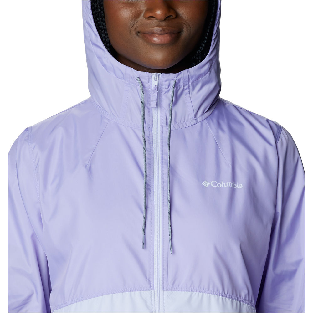 Columbia chaqueta impermeable mujer Flash Forward Windbreaker vista detalle