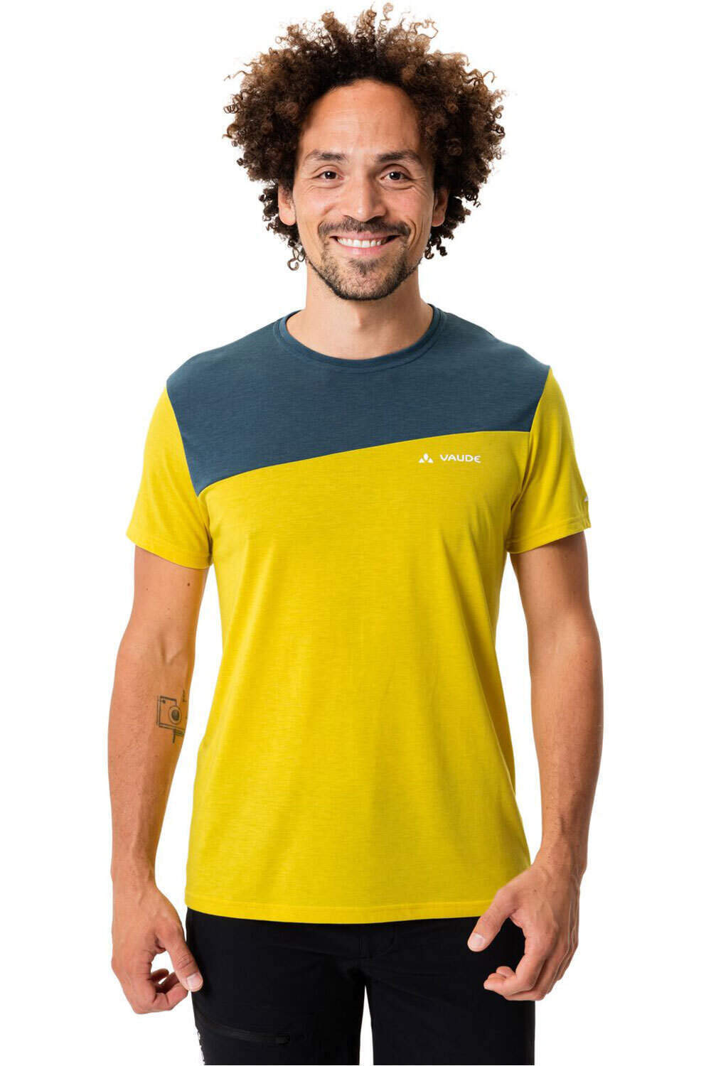 Vaude camiseta montaña manga corta hombre Men's Sveit Shirt vista frontal