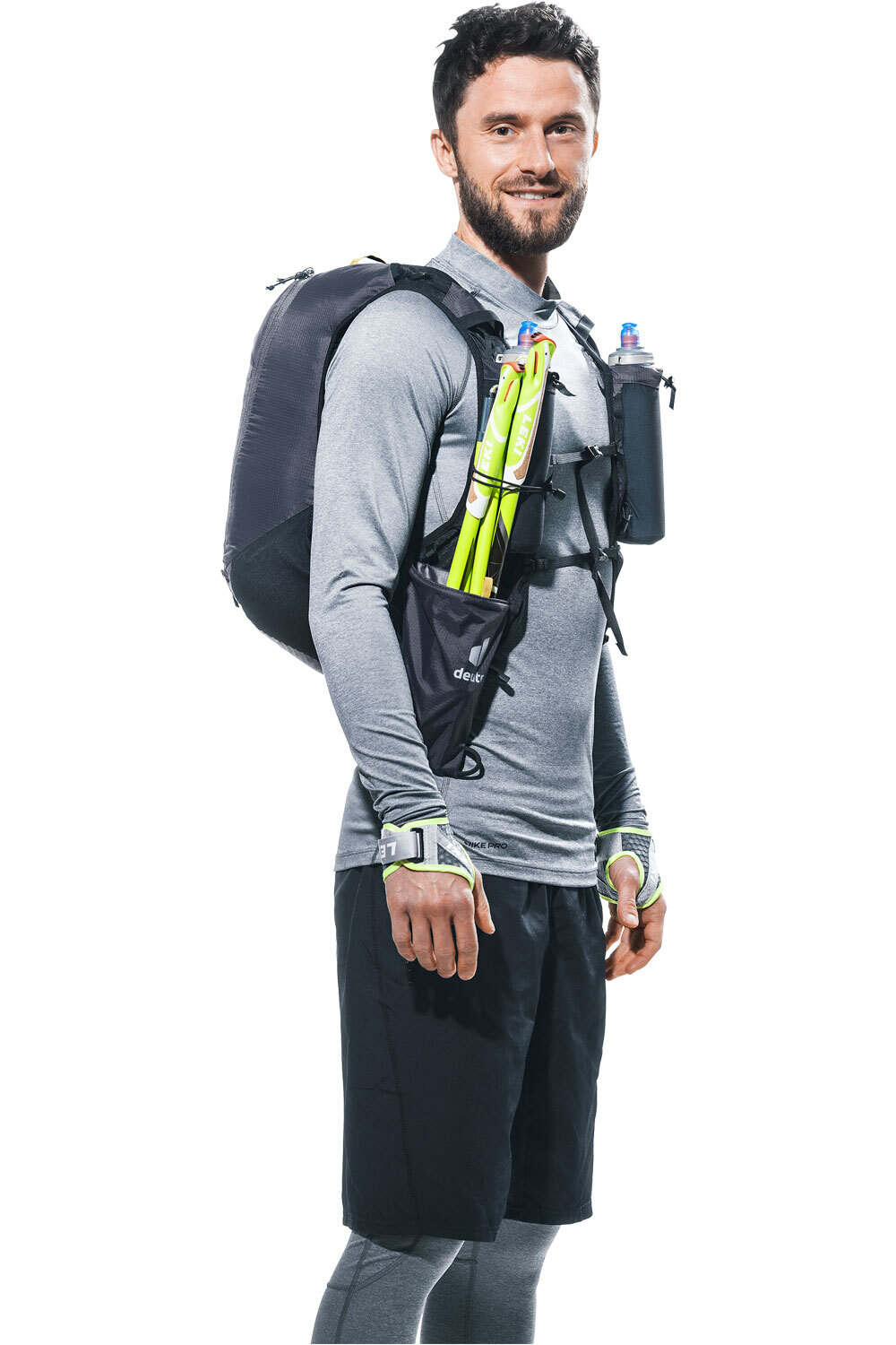 Deuter varios running Ascender 7 vista frontal