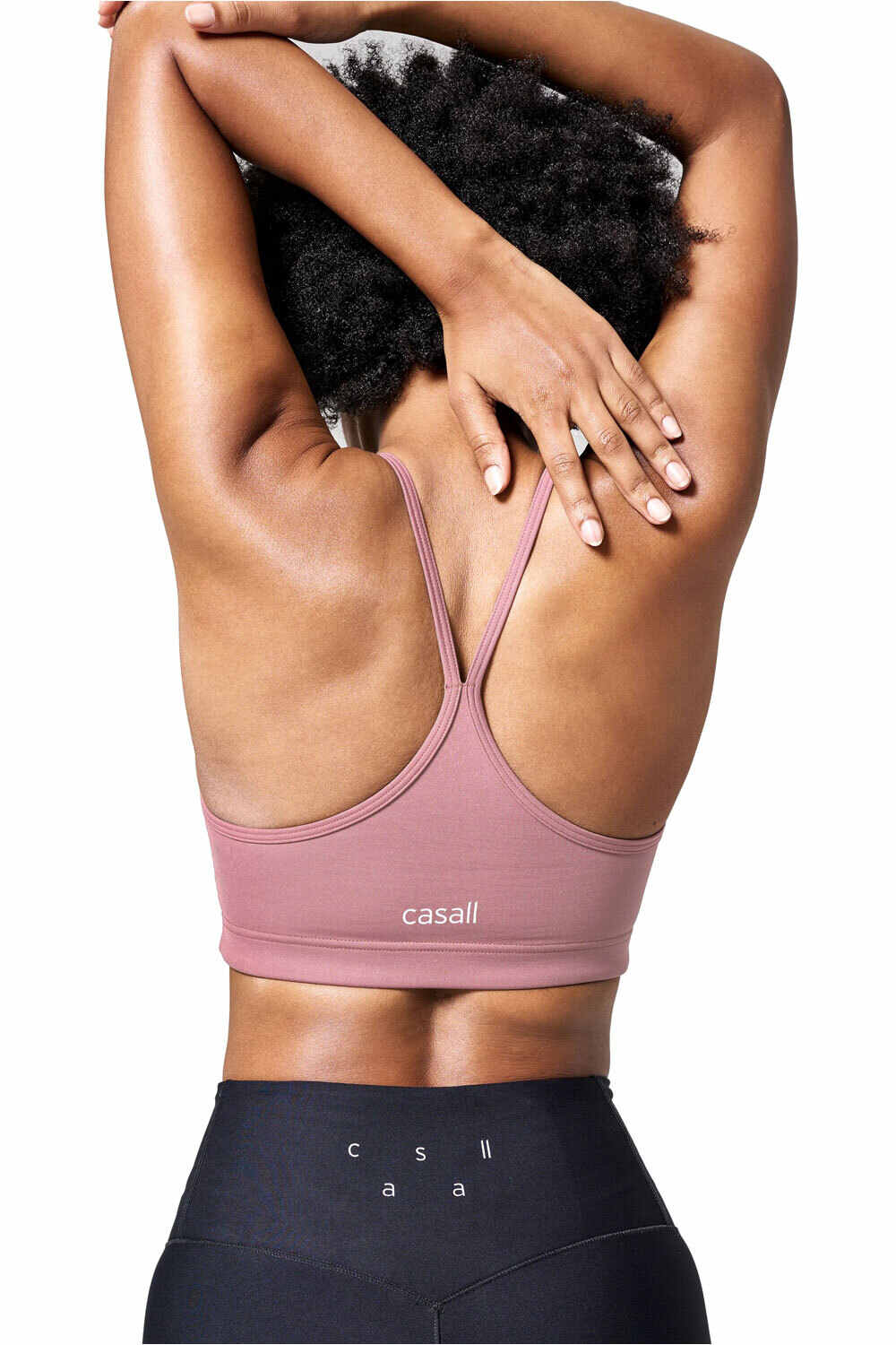 Casall Sujetador Yoga Casall Strappy Sports Bra vista trasera