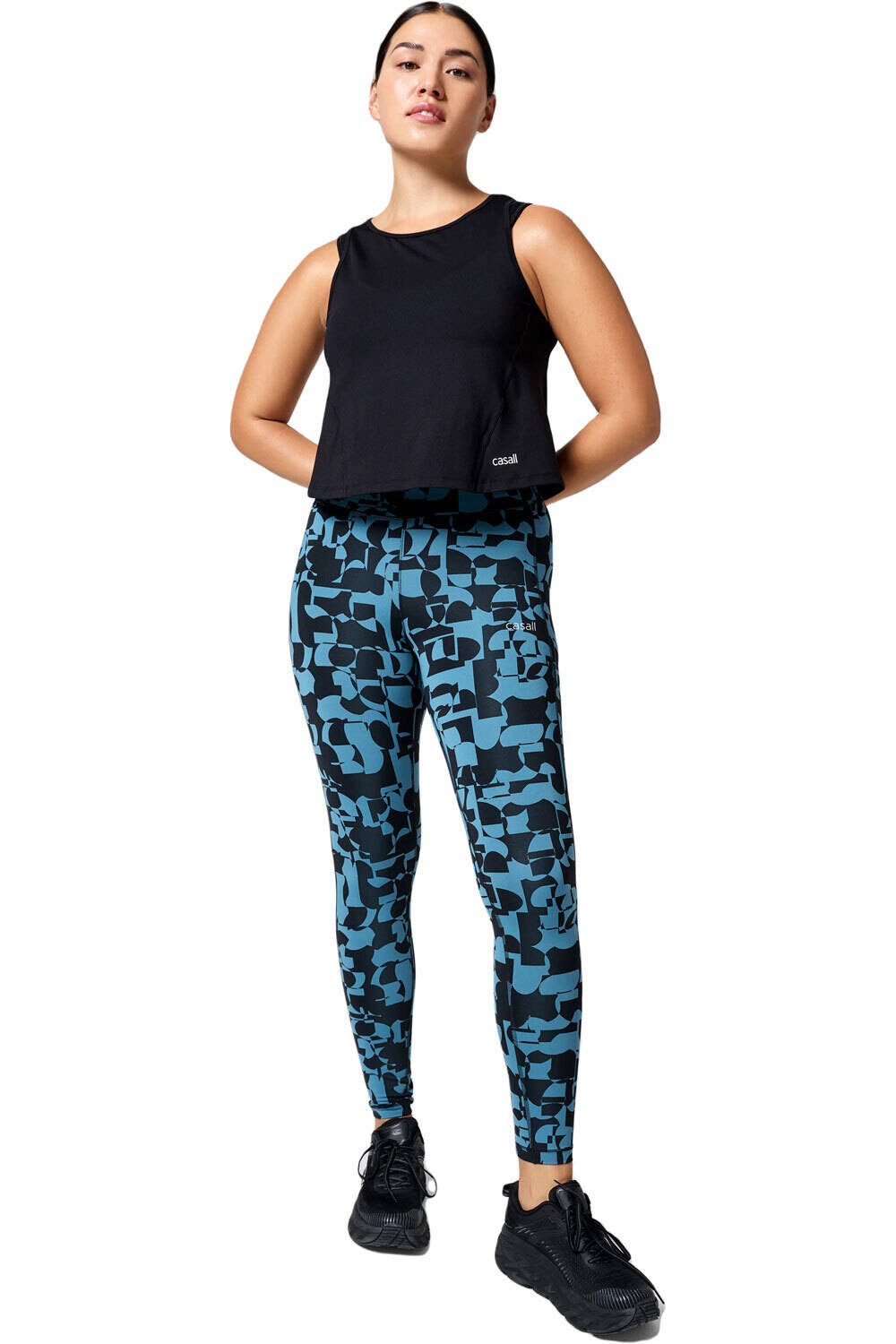 Casall Pantalon Largo Yoga Casall Essential Tights Printed vista frontal