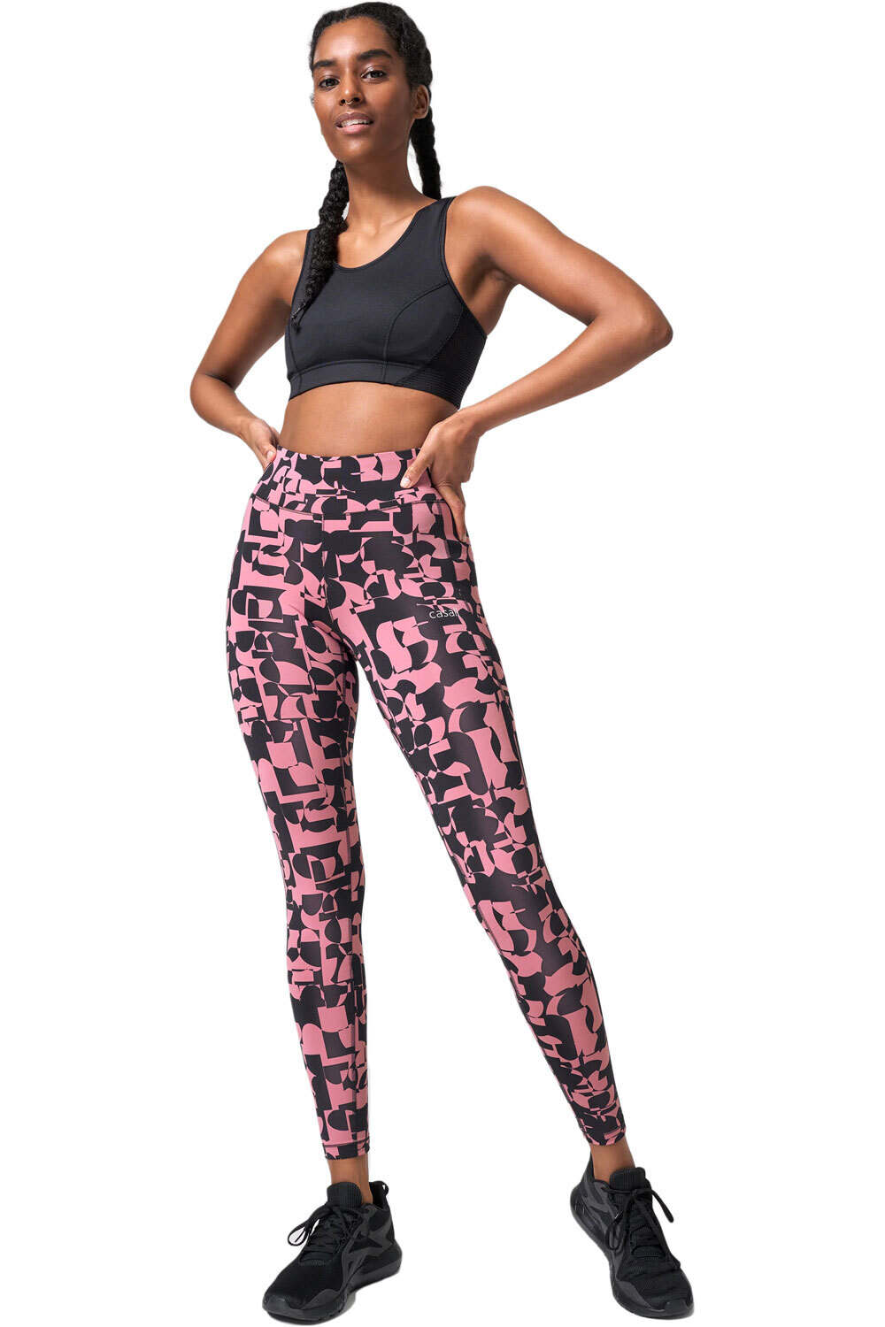 Casall Pantalon Largo Yoga Casall Essential Tights Printed vista frontal