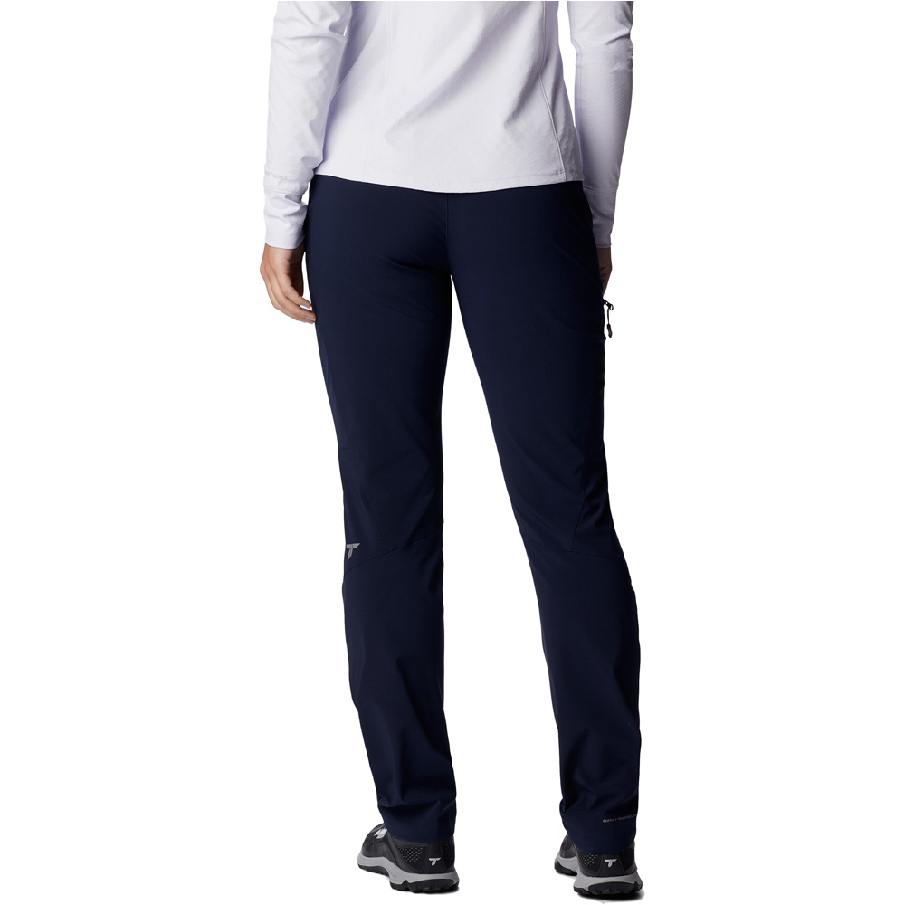 Columbia pantalón montaña mujer W Titan Pass Pant vista trasera