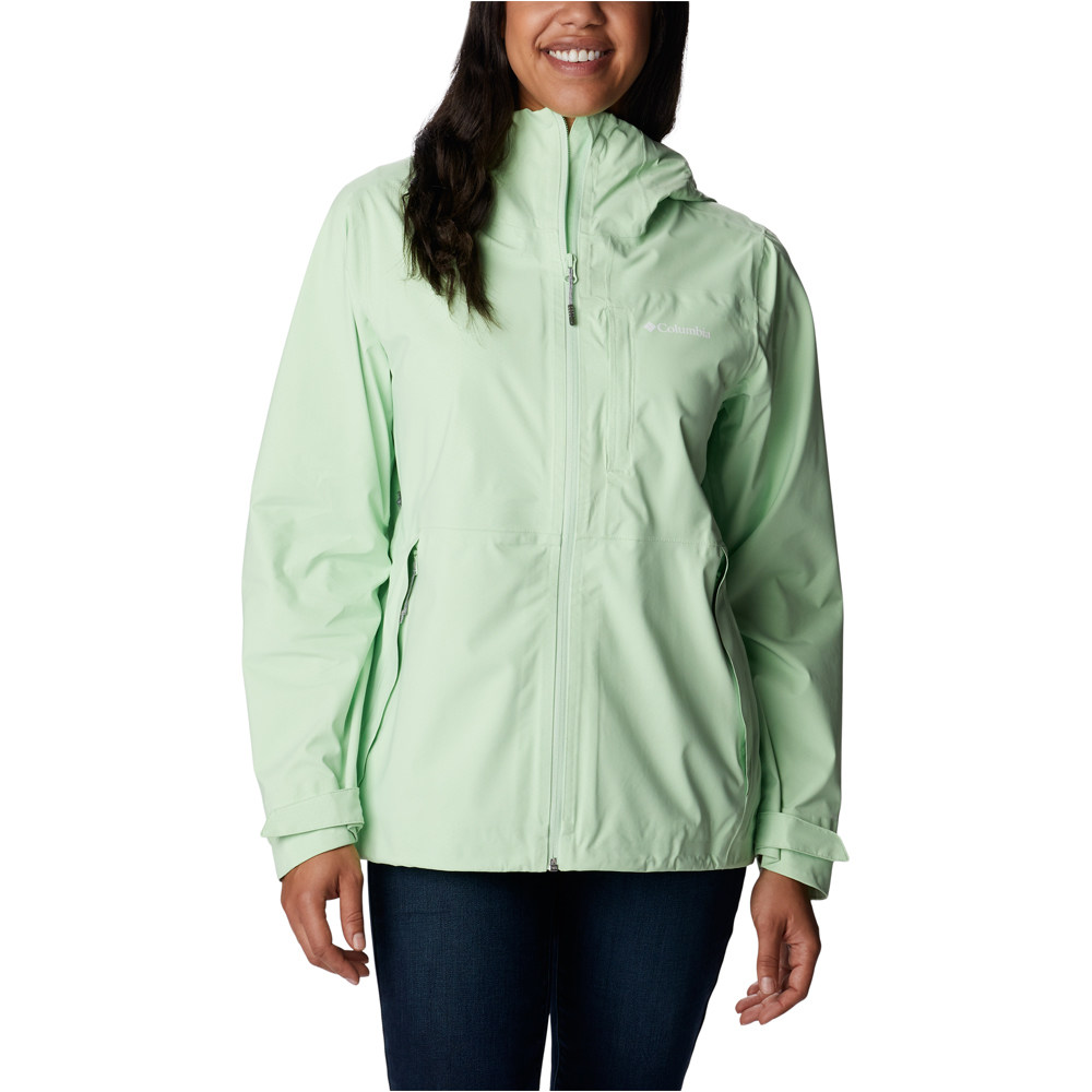 Columbia chaqueta impermeable mujer Omni-Tech� Ampli-Dry� Shell vista frontal
