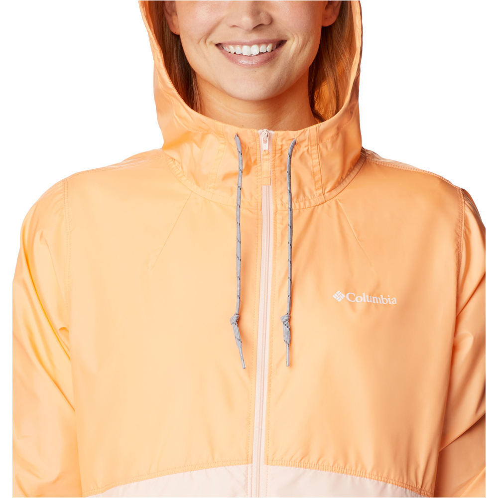 Columbia chaqueta impermeable mujer Flash Forward Windbreaker vista detalle