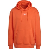 adidas sudadera hombre Essentials FeelVivid Cotton Fleece Drop Shoulder (con capucha) 04