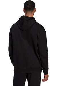 adidas sudadera hombre Essentials FeelVivid Cotton Fleece Drop Shoulder (con capucha) vista trasera