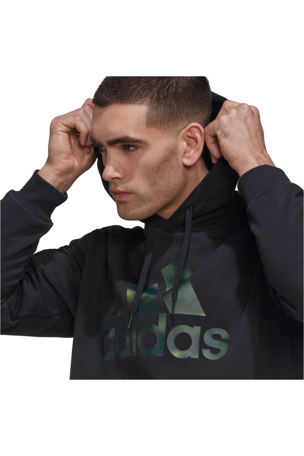 adidas sudadera hombre Essentials Camo Print French Terry (con capucha) 04