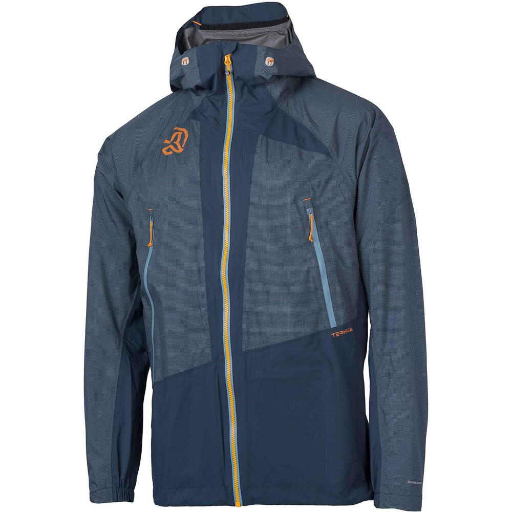 Ternua chaqueta impermeable hombre chaqueta KARS JKT M vista frontal