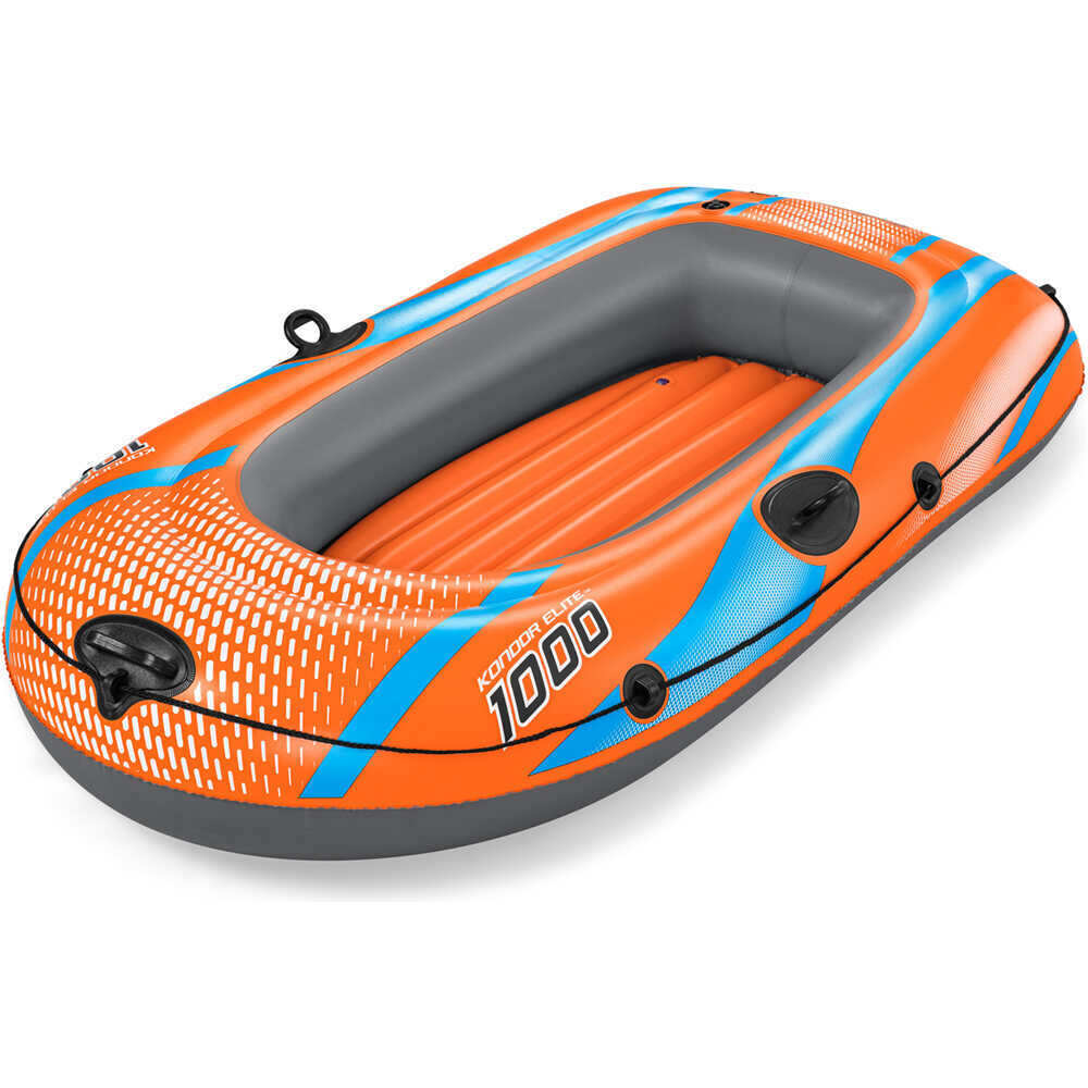 Bestway piscinas e hinchables BARCA INFLABLE KONDOR ELITE 1000 RAFT 1.62 x 96cm vista frontal