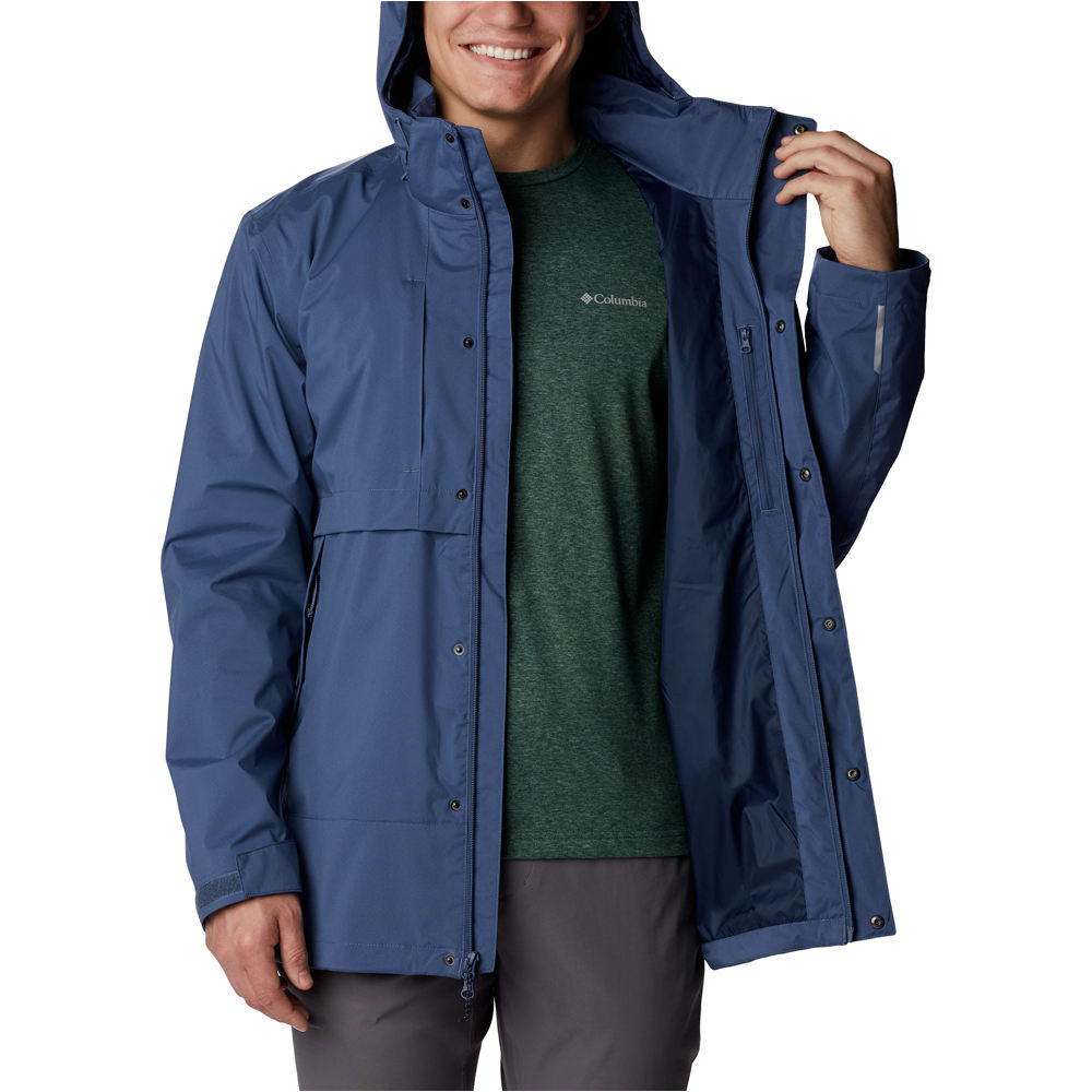 Columbia chaqueta impermeable hombre Wright Lake Jacket 03