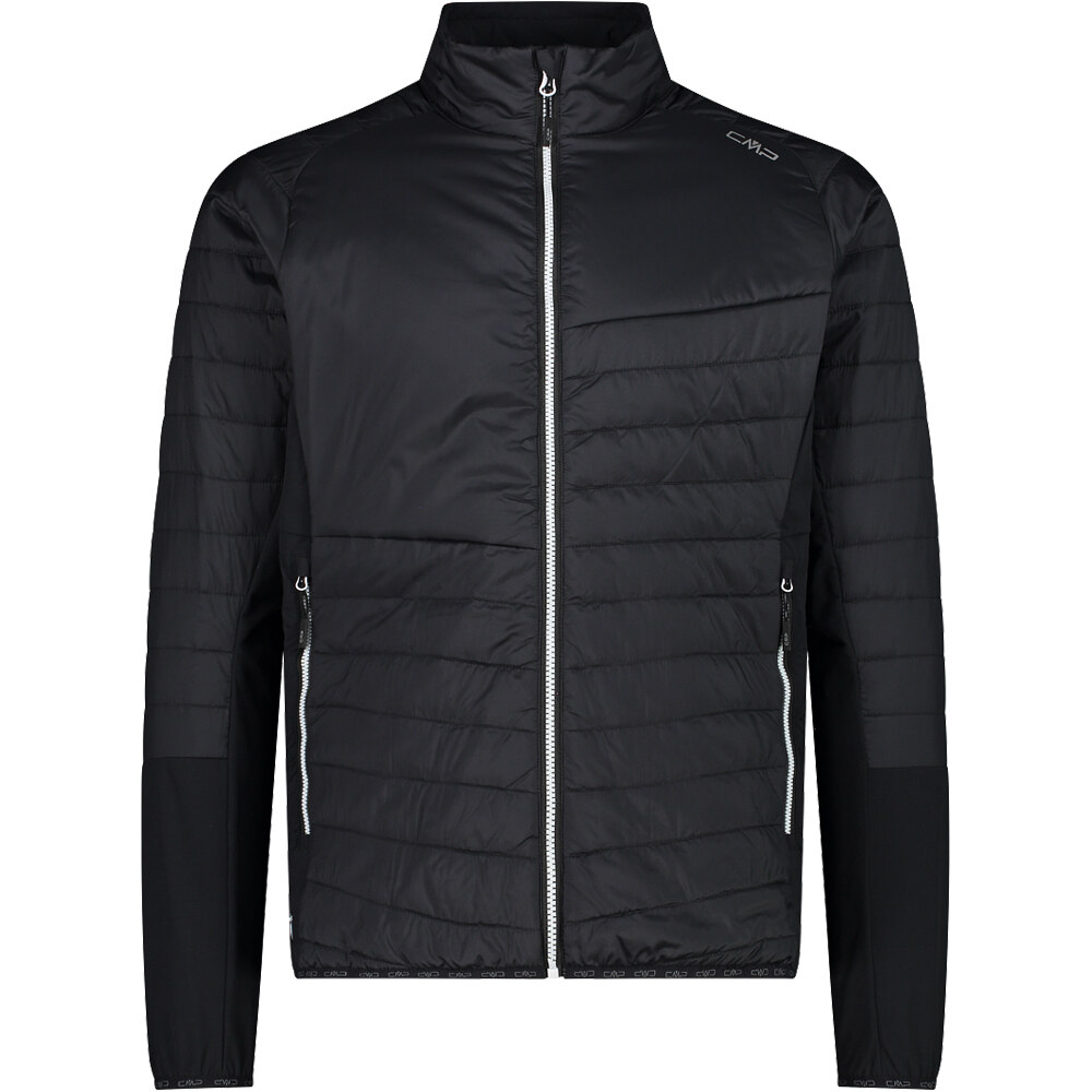 Man hybrid jacket chaqueta outdoor hombre Negro (50)