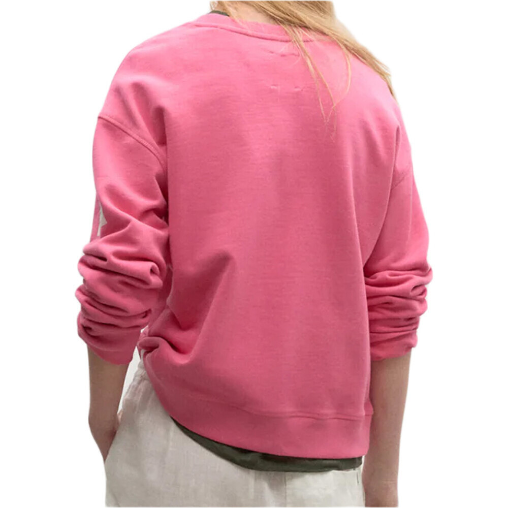 Ecoalf sudadera mujer CAGLIARIALF SWEATSHIRT WOMAN vista trasera