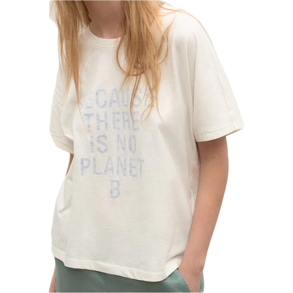 Ecoalf camiseta manga corta mujer AOSTAALF T-SHIRT WOMAN vista frontal
