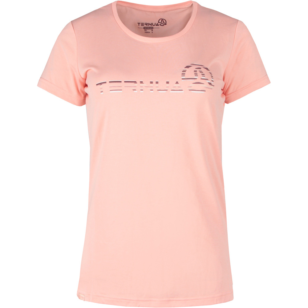 Ternua camiseta montaña manga corta mujer AMELIA vista frontal