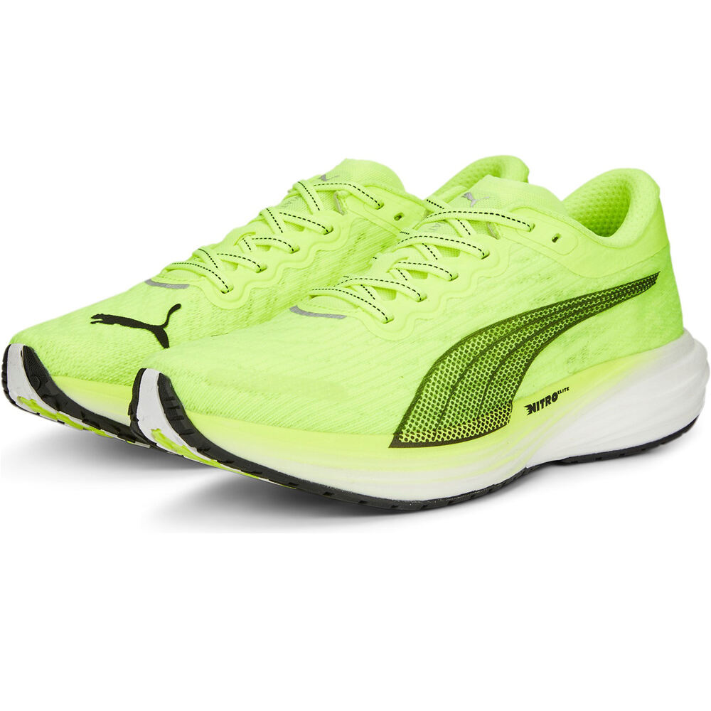 Puma zapatilla running hombre Deviate Nitro 2 lateral interior