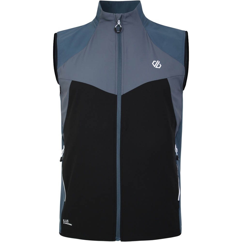 Dare2b chaleco polar hombre Lattitudinal Vest vista detalle