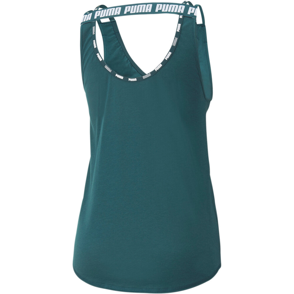 Puma camiseta tirantes fitness mujer Puma Strong Tri-Blen 03