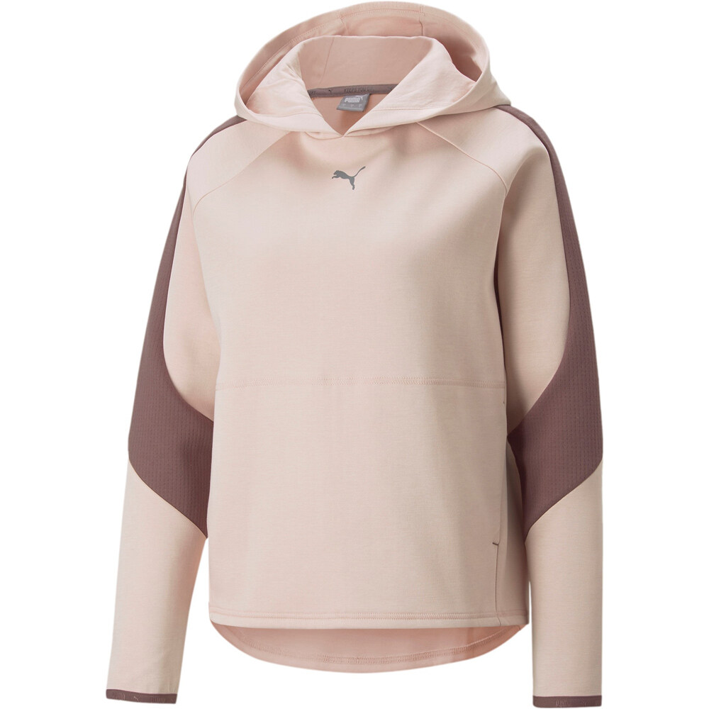 Puma sudadera mujer Evostripe Hoodie vista detalle