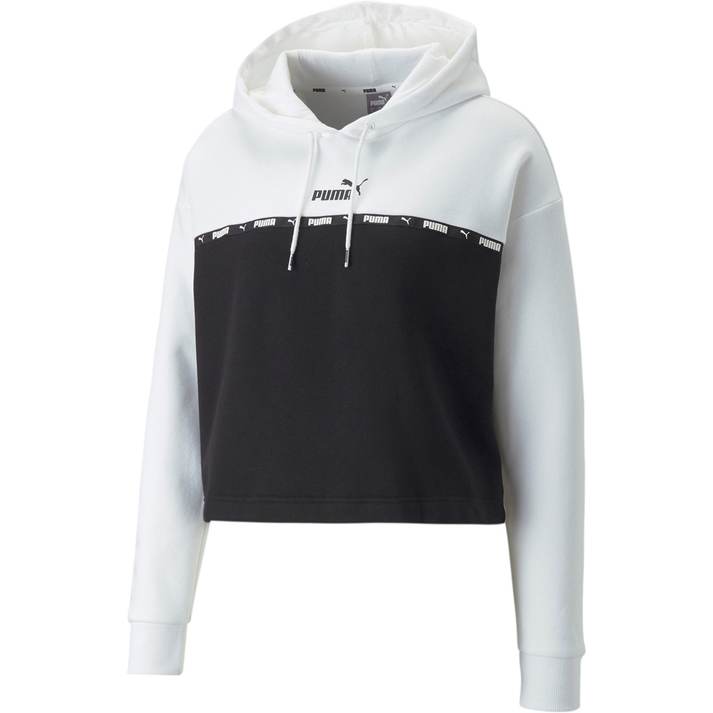 Puma sudadera mujer Puma Power Tape Hood vista detalle