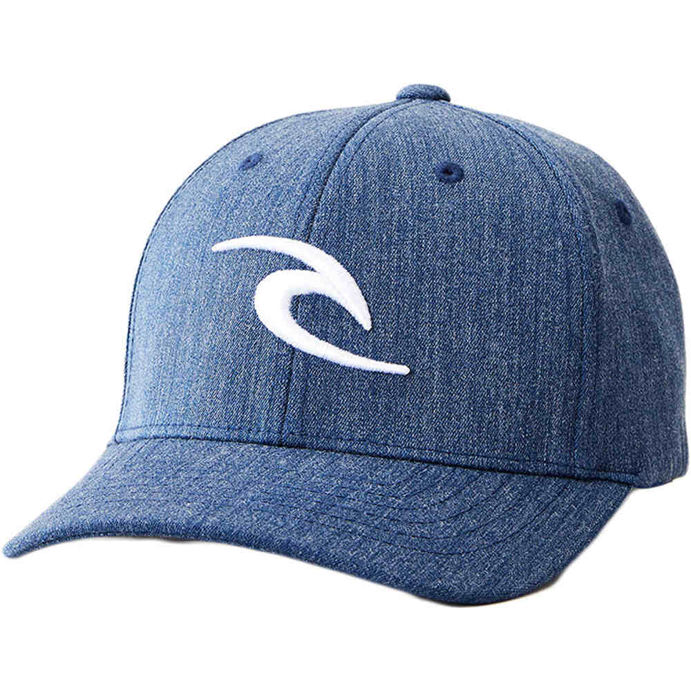 Rip Curl visera lona TEPAN FLEXFIT vista frontal