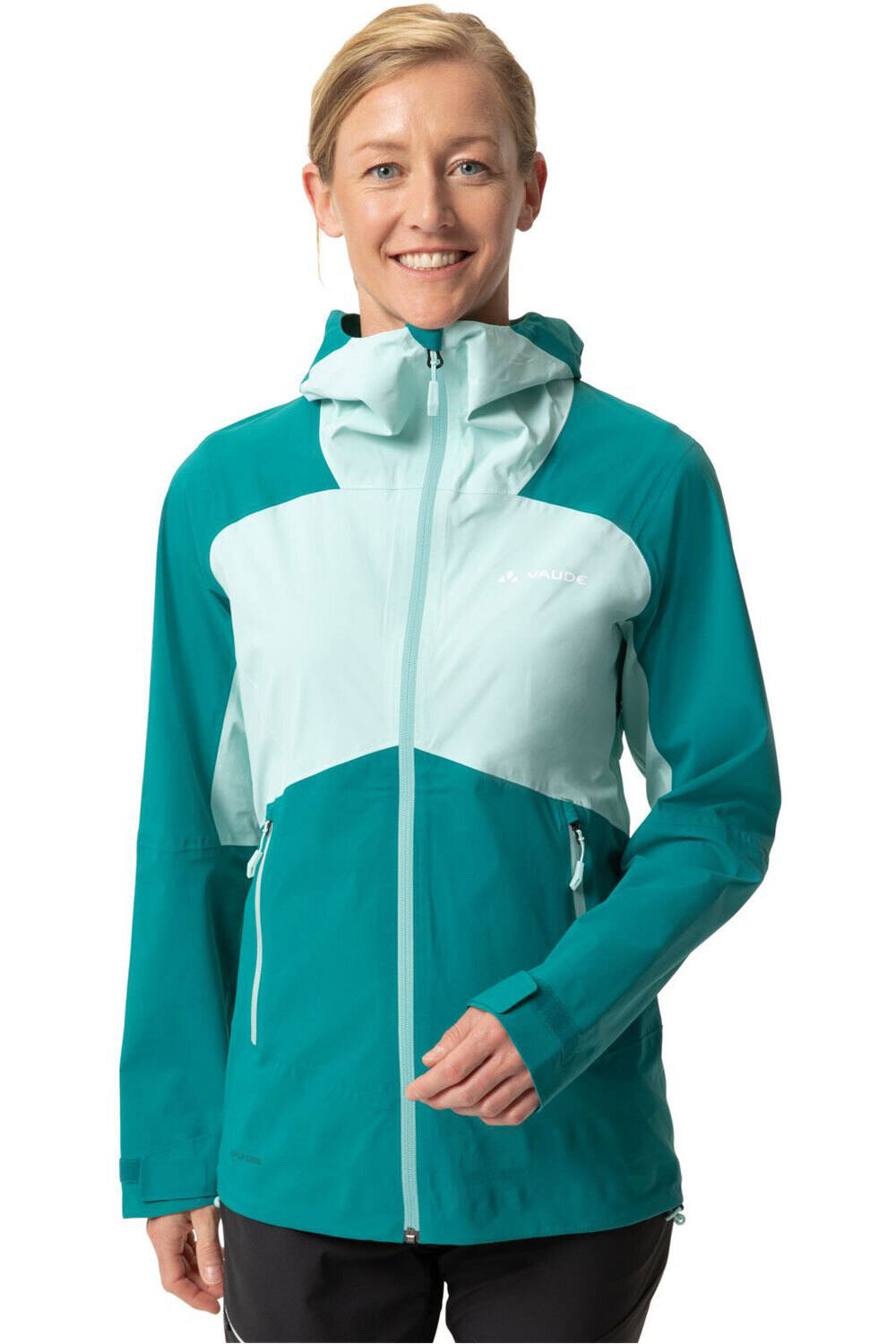 Vaude chaqueta impermeable mujer Women's Simony 2,5L Jacket IV vista frontal