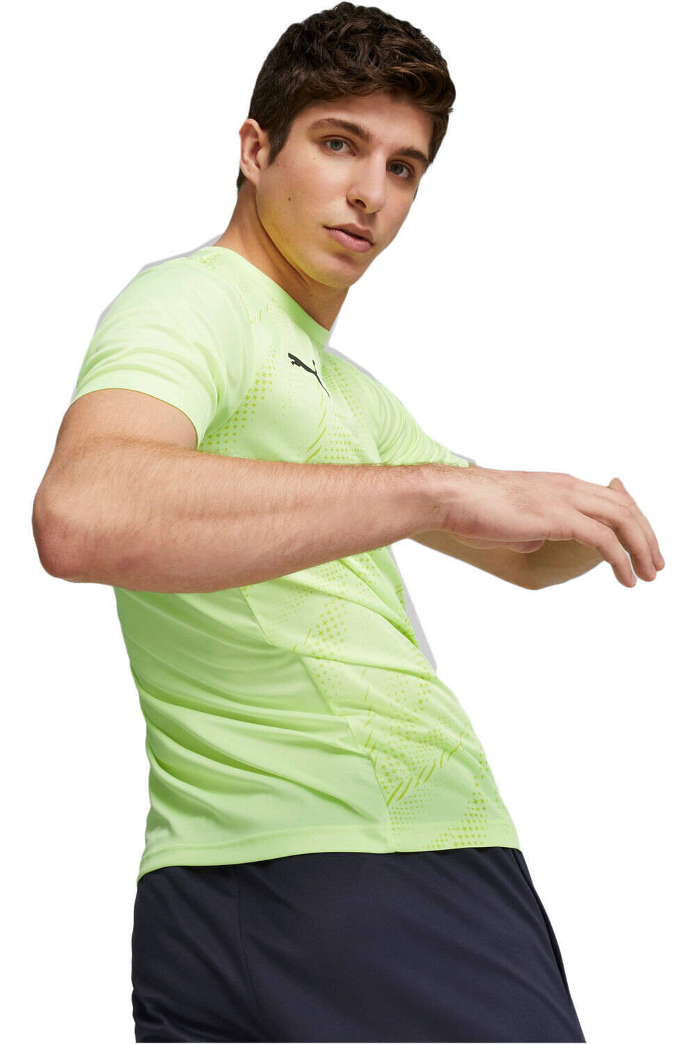 Puma camisetas fútbol manga corta individualRISE Graph vista trasera