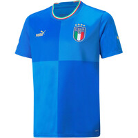 Puma camiseta de fútbol oficiales niño CAMISETA INFANTIL ITALIA PRIMERA EQUIPACION 2022 vista frontal