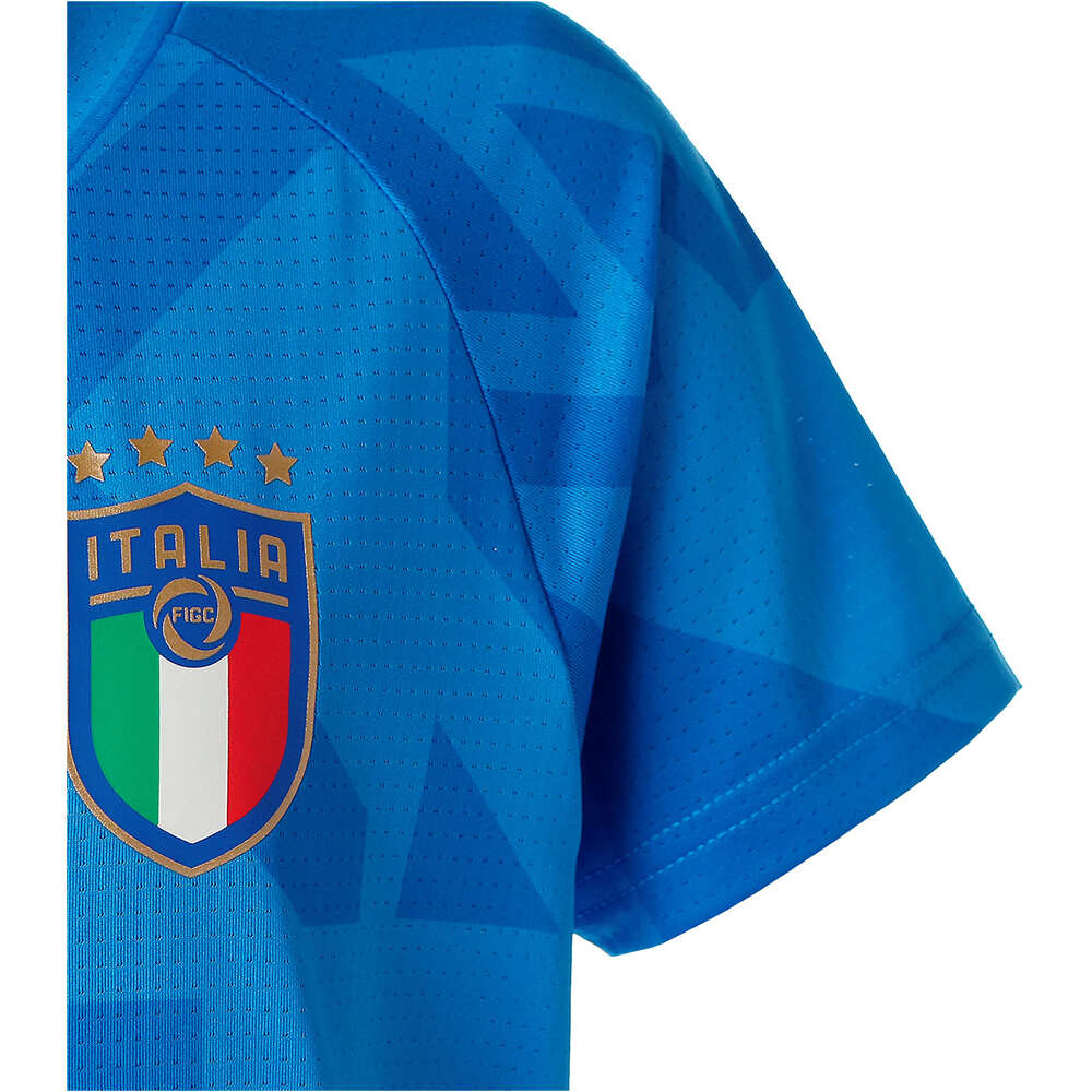 Puma sudadera entrenamiento fútbol niño FIGC Home Prematch J 03