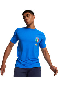 Puma camiseta de fútbol oficiales FIGC Player Casuals vista frontal