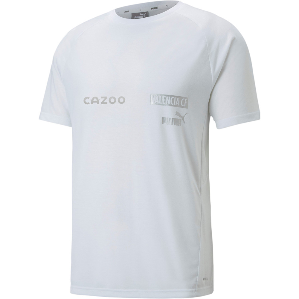 Puma camiseta de fútbol oficiales VCF Casuals Tee vista frontal